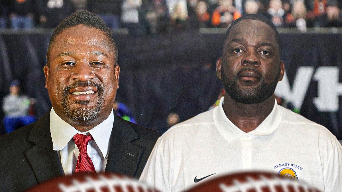 Two coaches exchange words about a football incident occurring during the Shaw vs Albany State football game this past weekend.