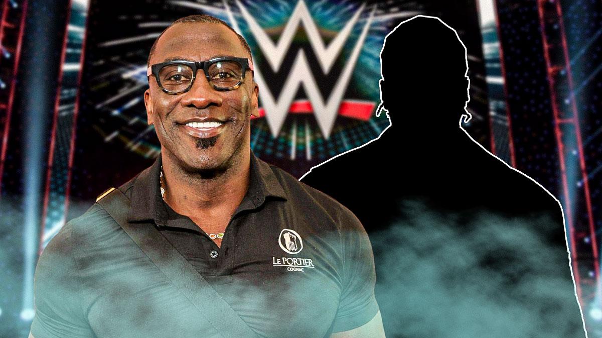 Shannon Sharpe, who had NSFW Instagram Live on September 11, 2024, with silhouette of WWE star R-Truth.