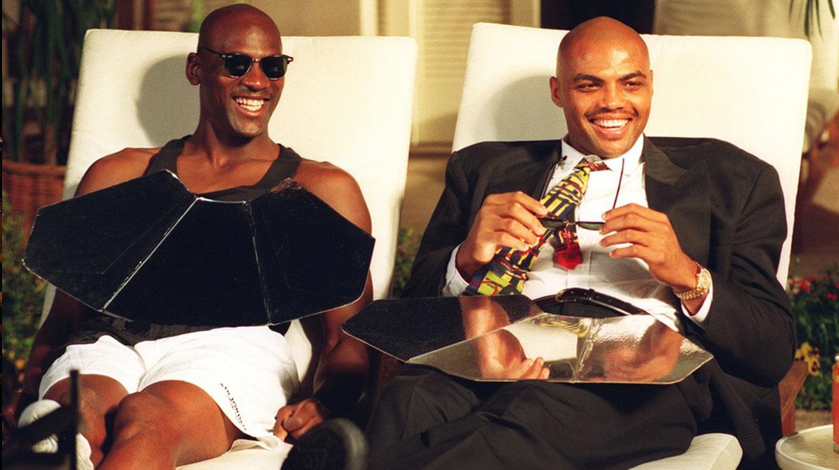 Charles Barkley, Michael Jordan