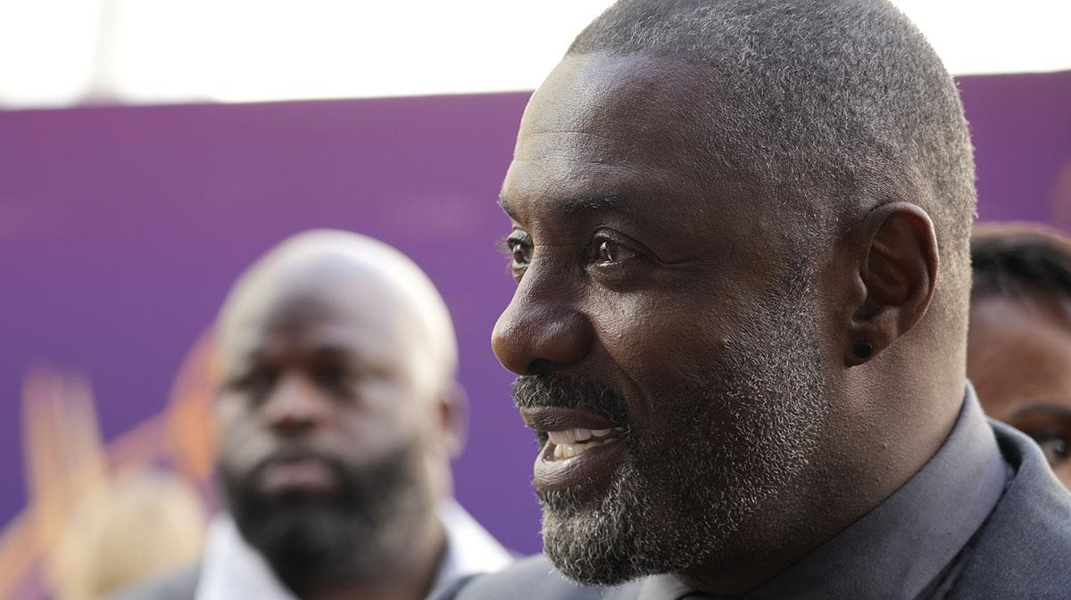 Heads of State star Idris Elba, who named his co-star John Cena to his WWE Mount Rushmore.