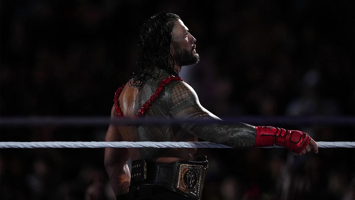 WWE star Roman Reigns, whose hiatus may be due to the birth of a new baby.