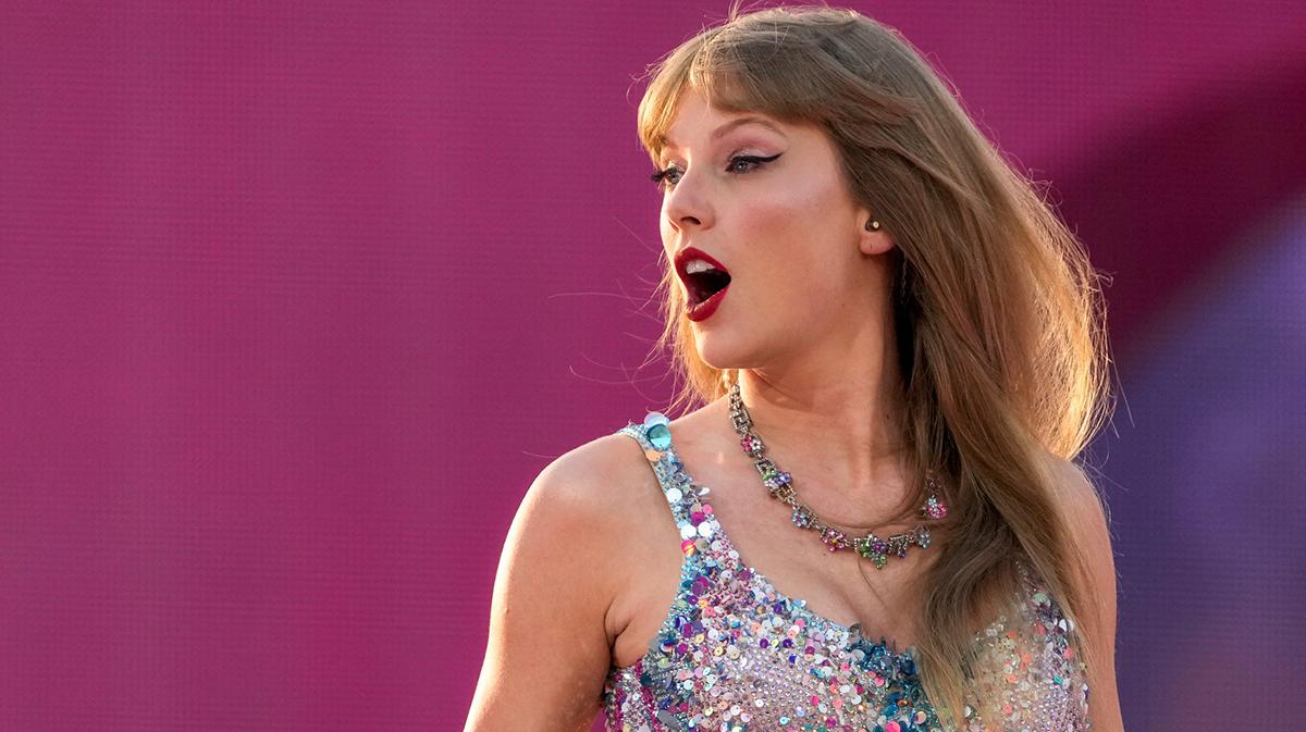 Taylor Swift, who once performed a show for AEW star Jeff Jarrett's late wife, who was ill with breast cancer.