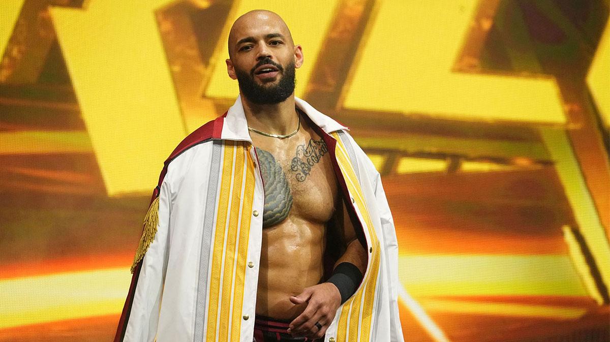 AEW wrestler and former WWE Superstar Ricochet, who will compete at All Out.