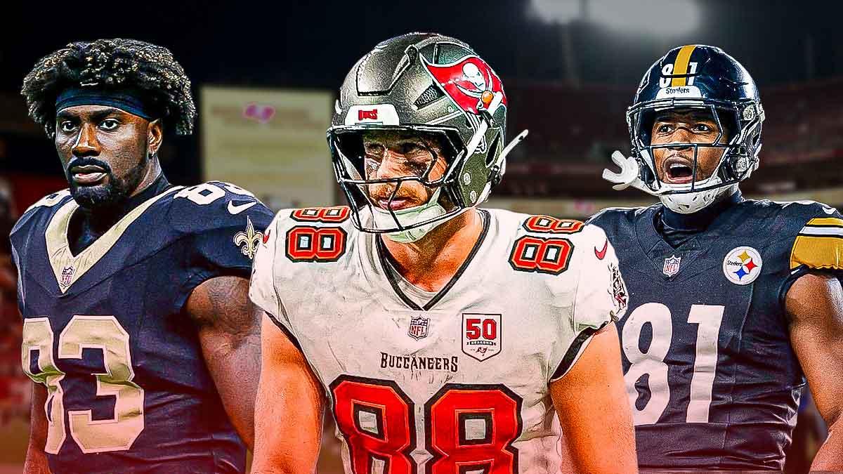 fantasy football streaming tight ends juwan johnson, cade otton, jonnu smith