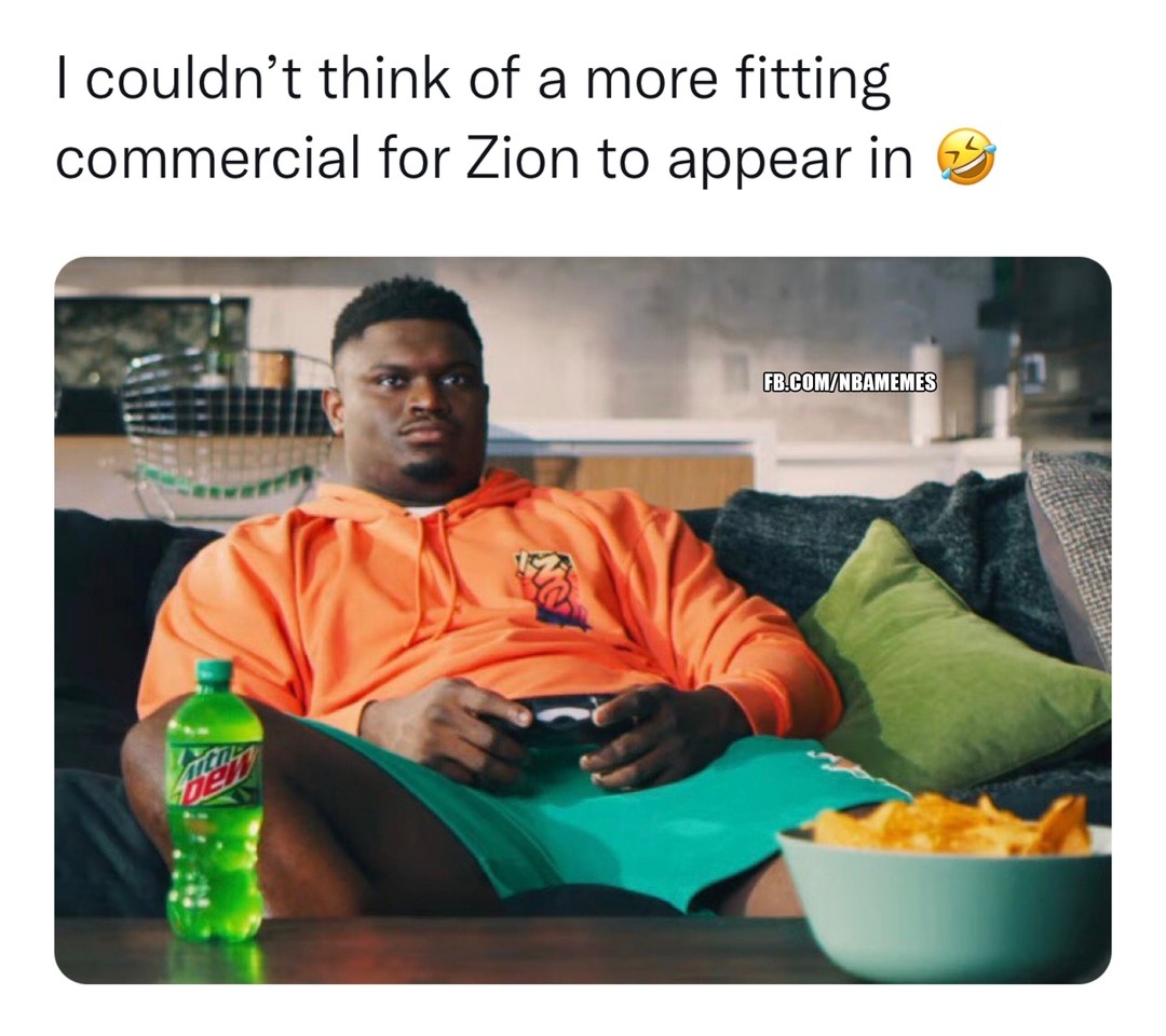 Zion looking extra chunky 😂
#nba #zion #pelicans #neworleans #nbamemes