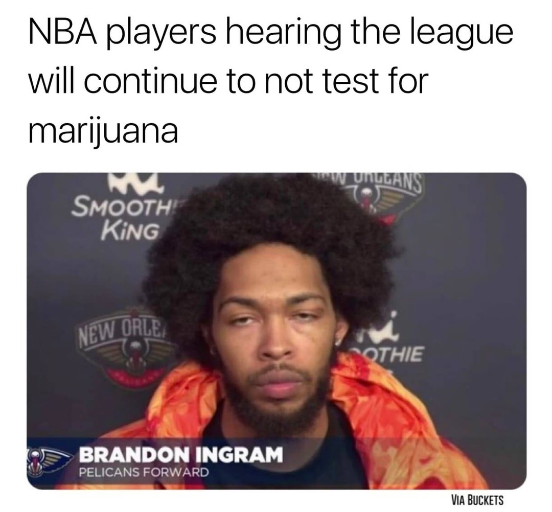 This is too perfect. 🤣
#NBA #NBAMemes #BrandonIngram #NewOrleans #Pelicans