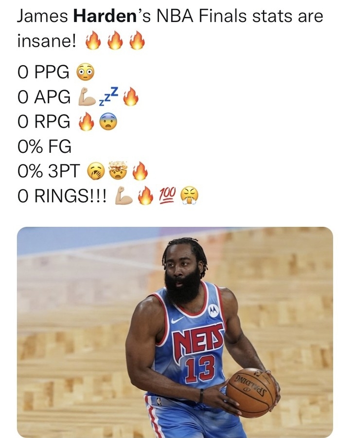Crazy stats π
#harden #nets #kyrie #nba #nbamemes