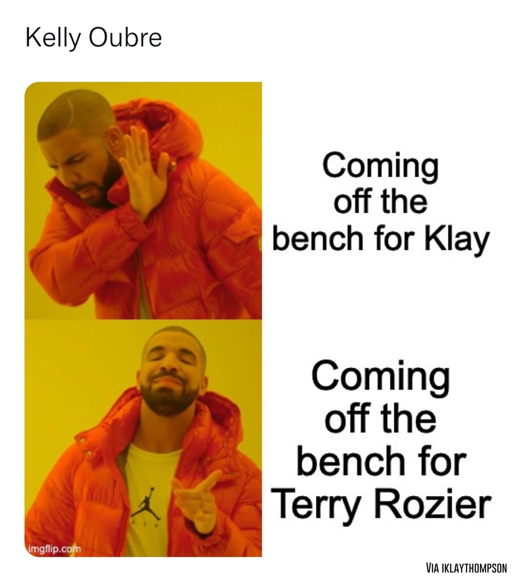 Just Kelly Oubre Jr. things π€£
#NBA #NBAMemes #KellyOubreJr #Hornets #Warriors
