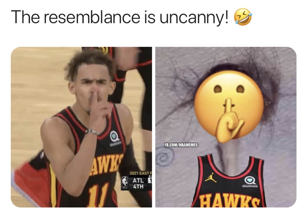 All I see is two identical pics of Trae Young π
π
#Nbamemes #Trae #Hawks #IceTrae