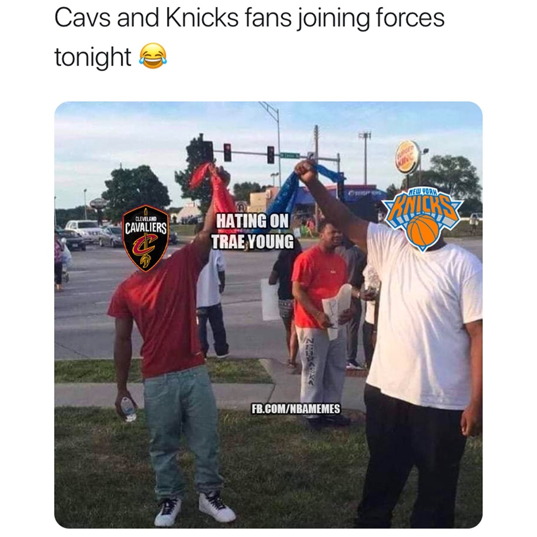 Trae Young has dashed the hopes of yet another team
#TraeYoung #Cavs #Knicks #Hawks #nbamemes