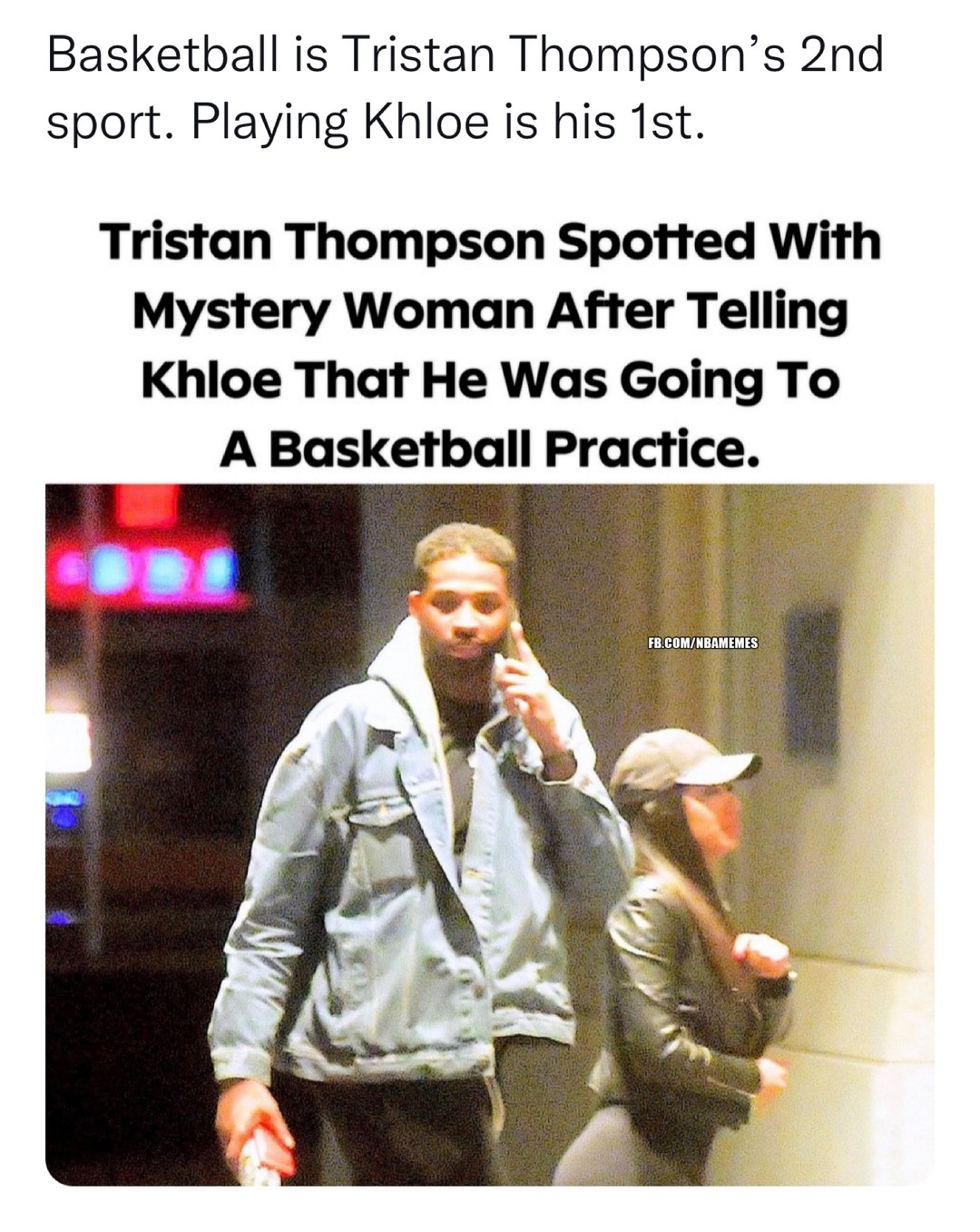 Heβs always in the news for everything but basketball π 
 #tristanthompson #cavs #celtics
