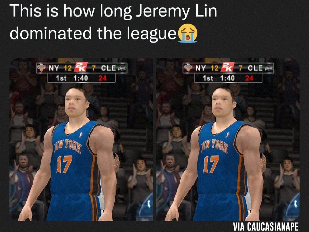 Bruh that's foul🤣
 #jeremylin #newyorkknicks #nba