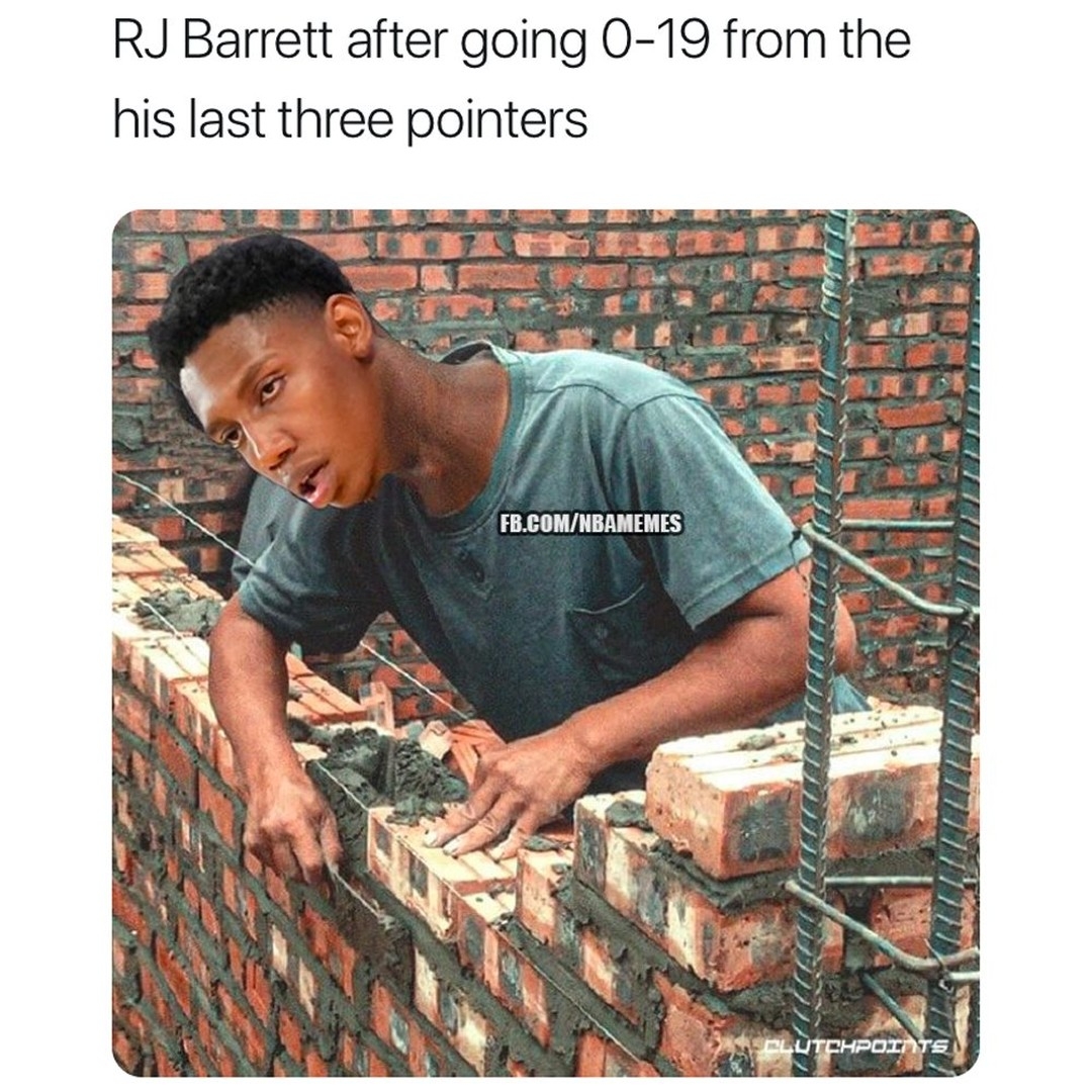 Could build another skyscraper in NYC
#RJBarrett #Knicks #NYKnicks #nbamemes