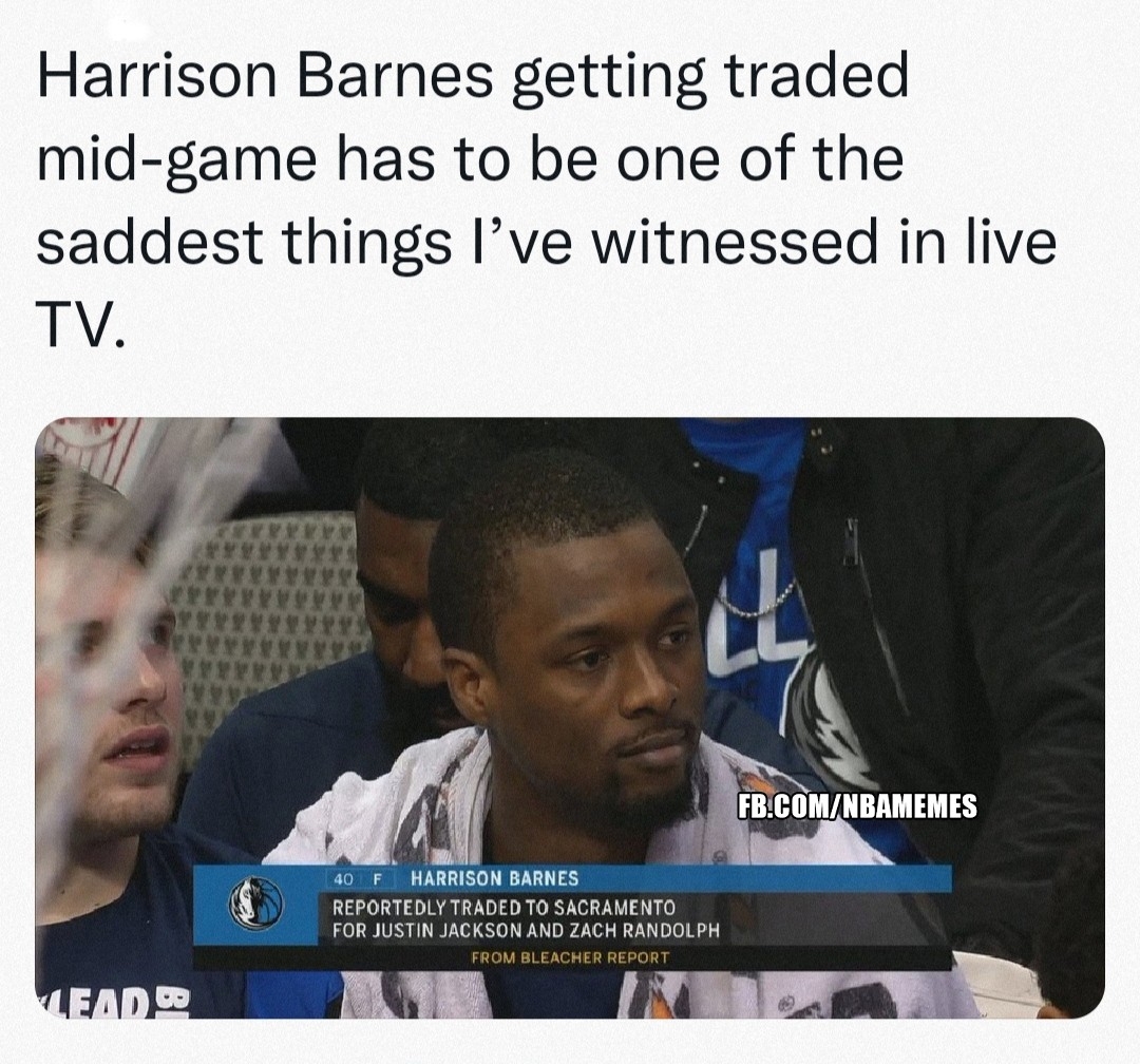 No professionalism at allπ€¦π½ββοΈ 
#harrisonbarnes #dallasmavericks #sacramentokings