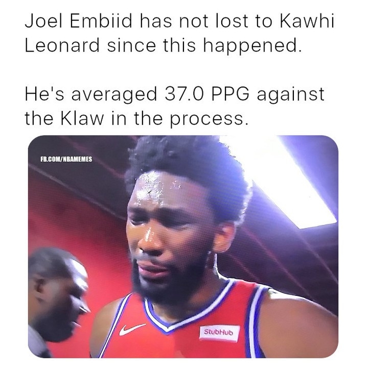 Embiid can't stand being embarrassed again
#JoelEmbiid #Embiid #KawhiLeonard #Kawhi #NBA