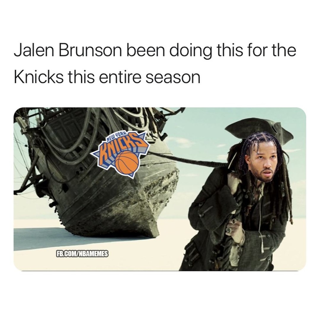 And it wasn't enough in the end 😔
#JalenBrunson #Knicks #NYKnicks