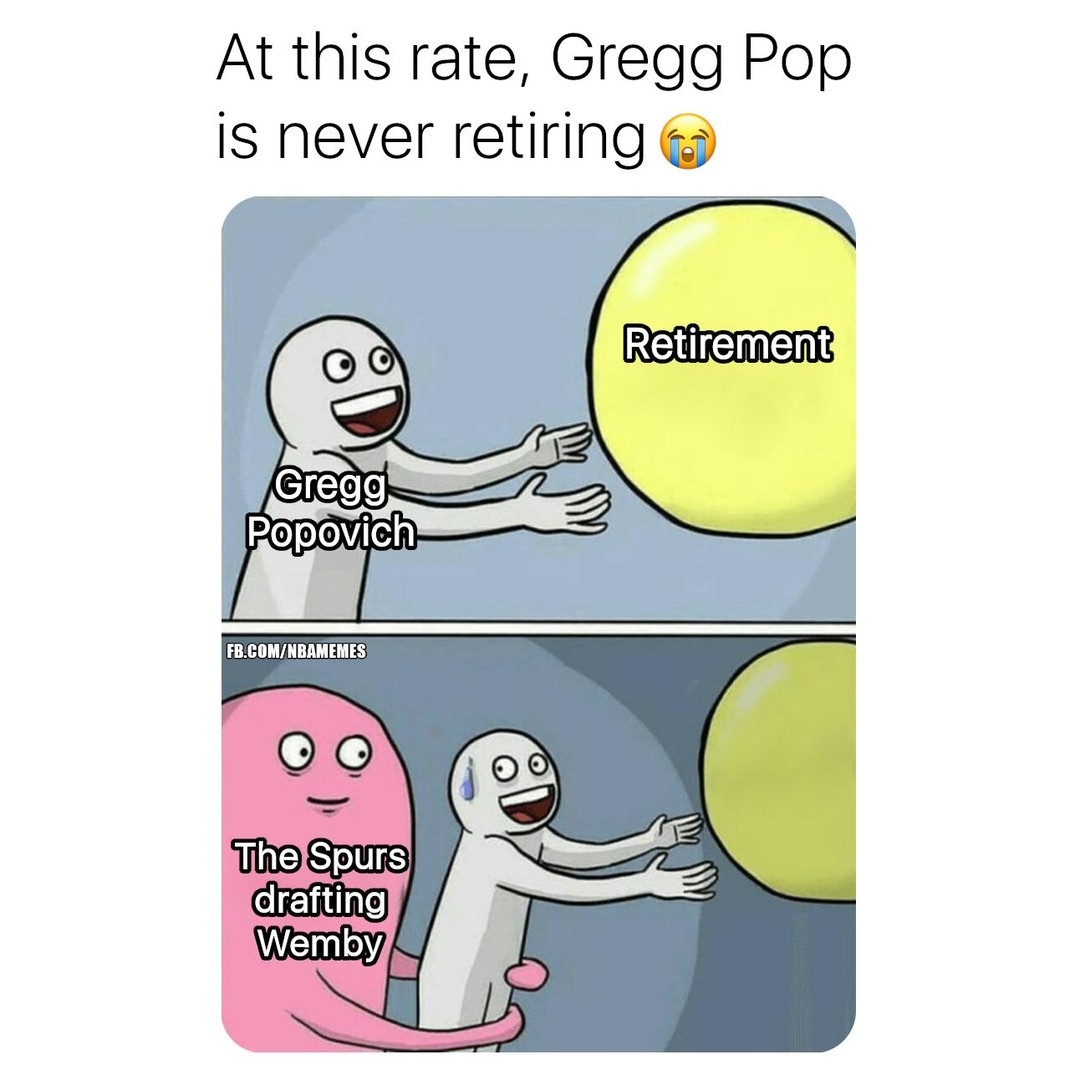 They never letting Pop go π
#GreggPop #Popovich #Spurs #Wembanyama