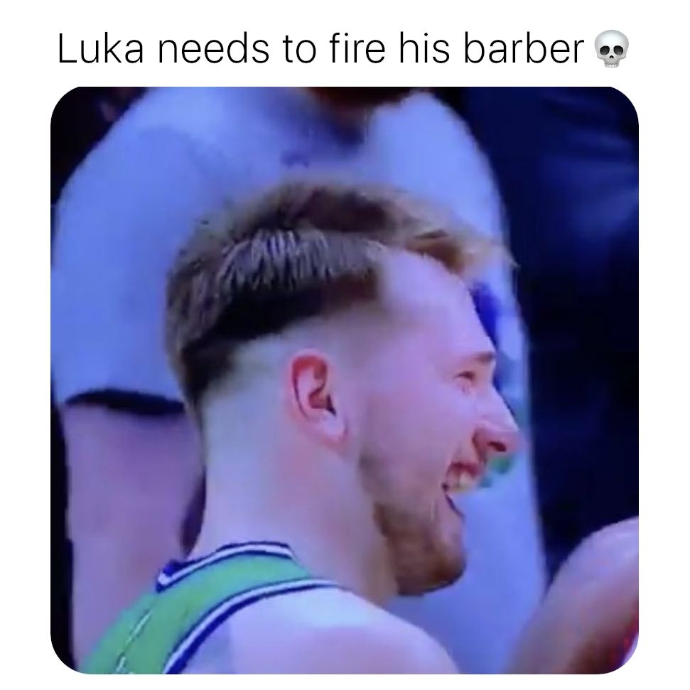 Barber gotta be a Suns fan 
#Luka #LukaDoncic #Mavs