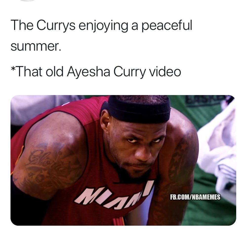 The internet never forgets π
#AyeshaCurry #StephCurry #Curry #Warriors