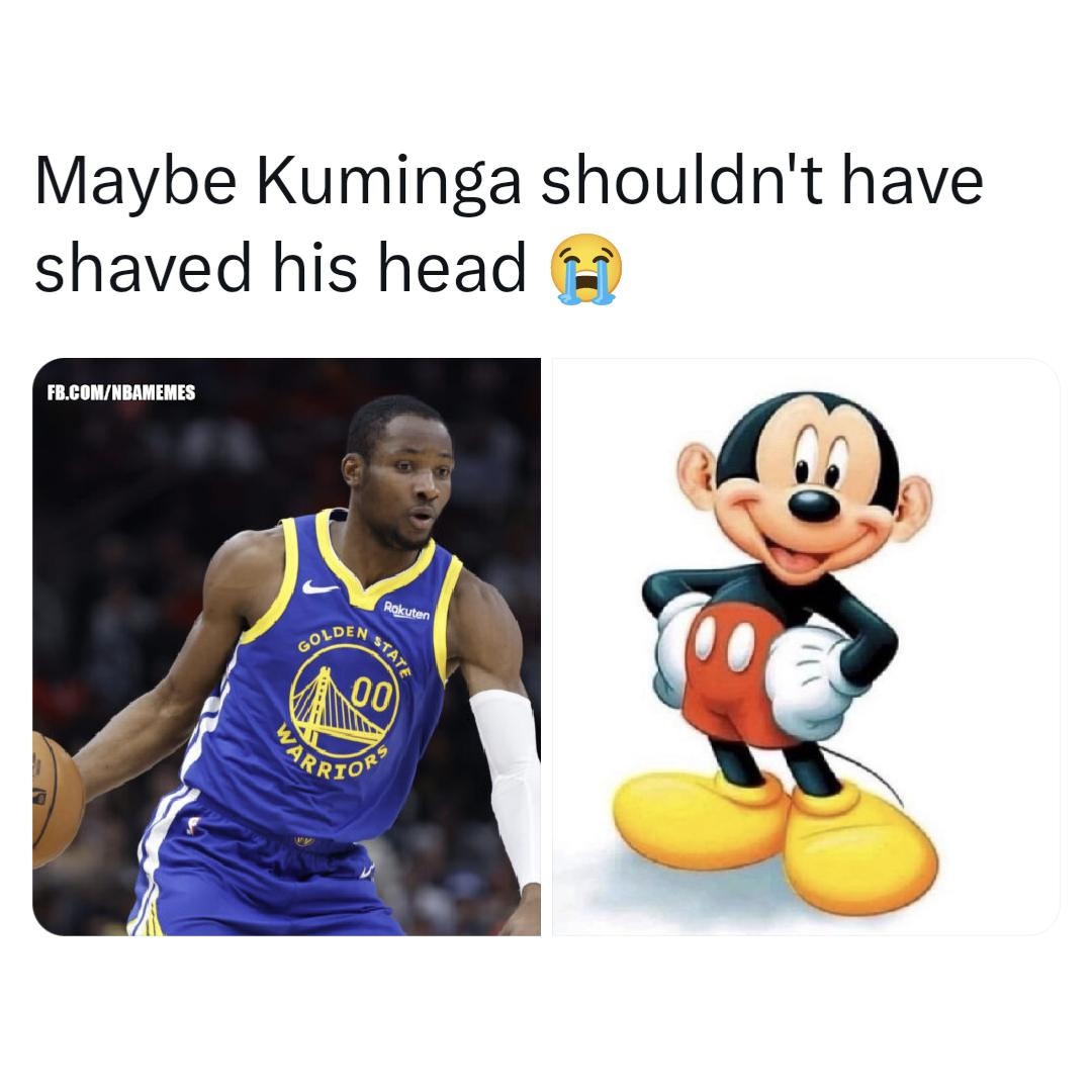 Disrespectful comparison π
#Warriors #GSW #JonathonKuminga #Kuminga #nbamemes