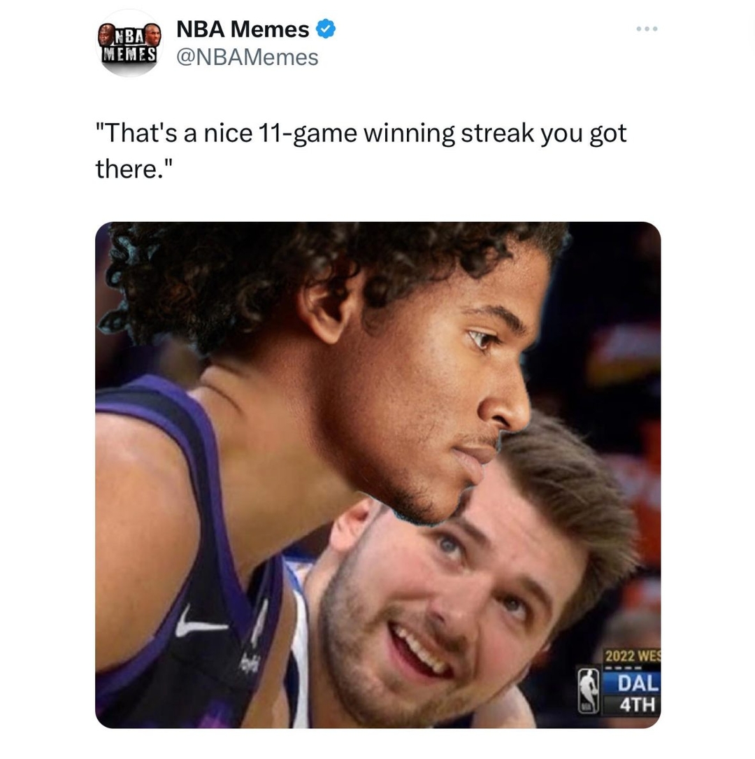 The Mavs are now the hottest team in the league.