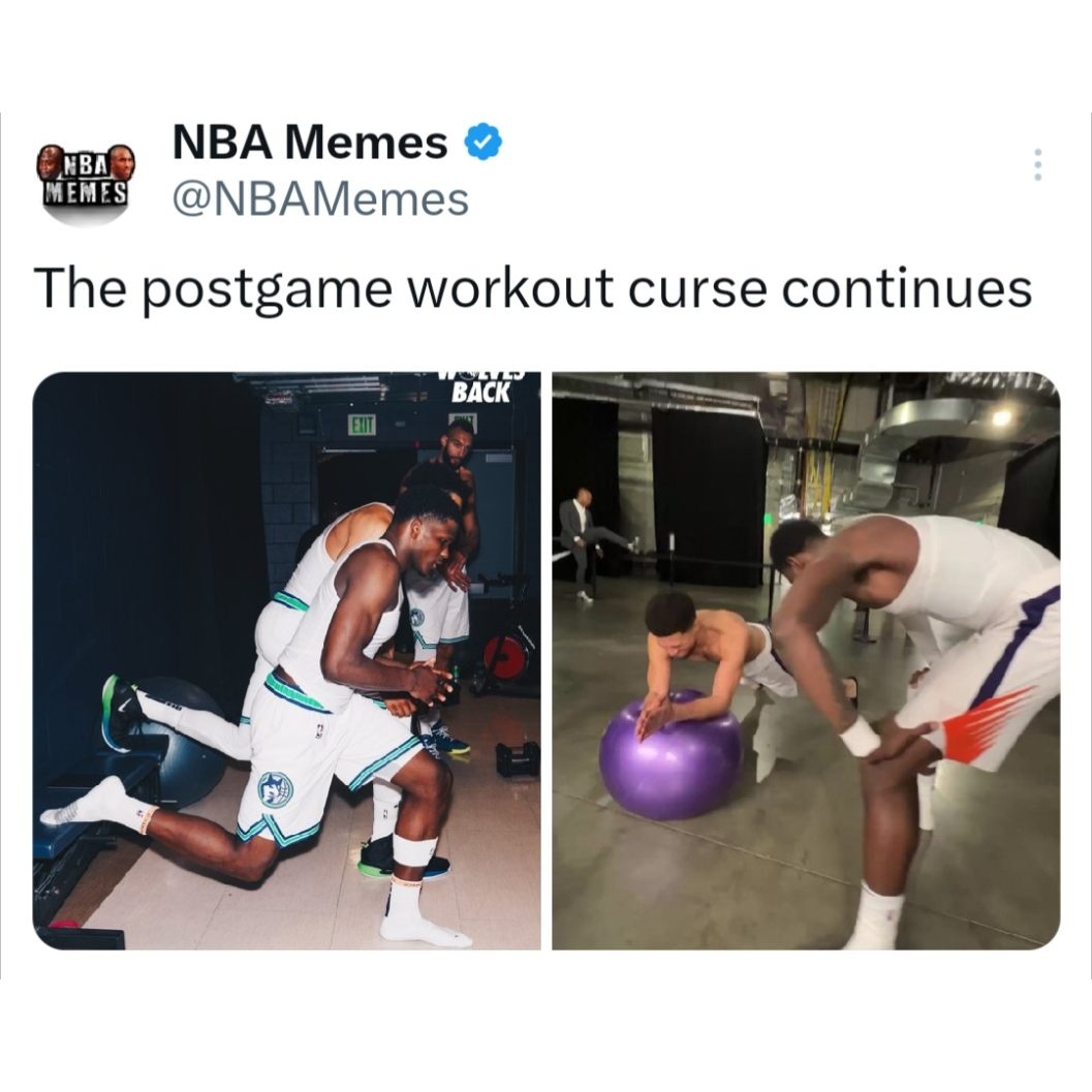 It was over as soon as the TWolves posted this π
#TWolves #Suns #Mavs #nbamemes