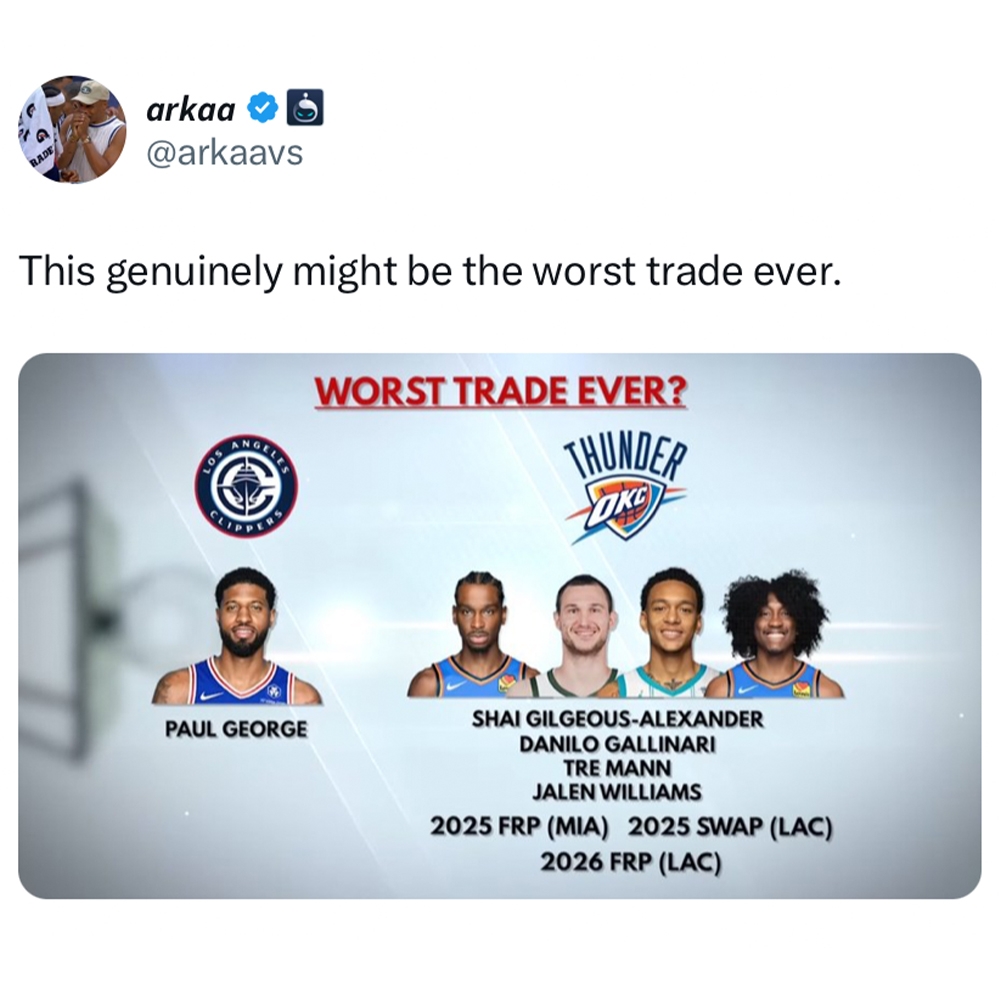 The Clippers took the biggest L on this one.
#clippers #nbamemes