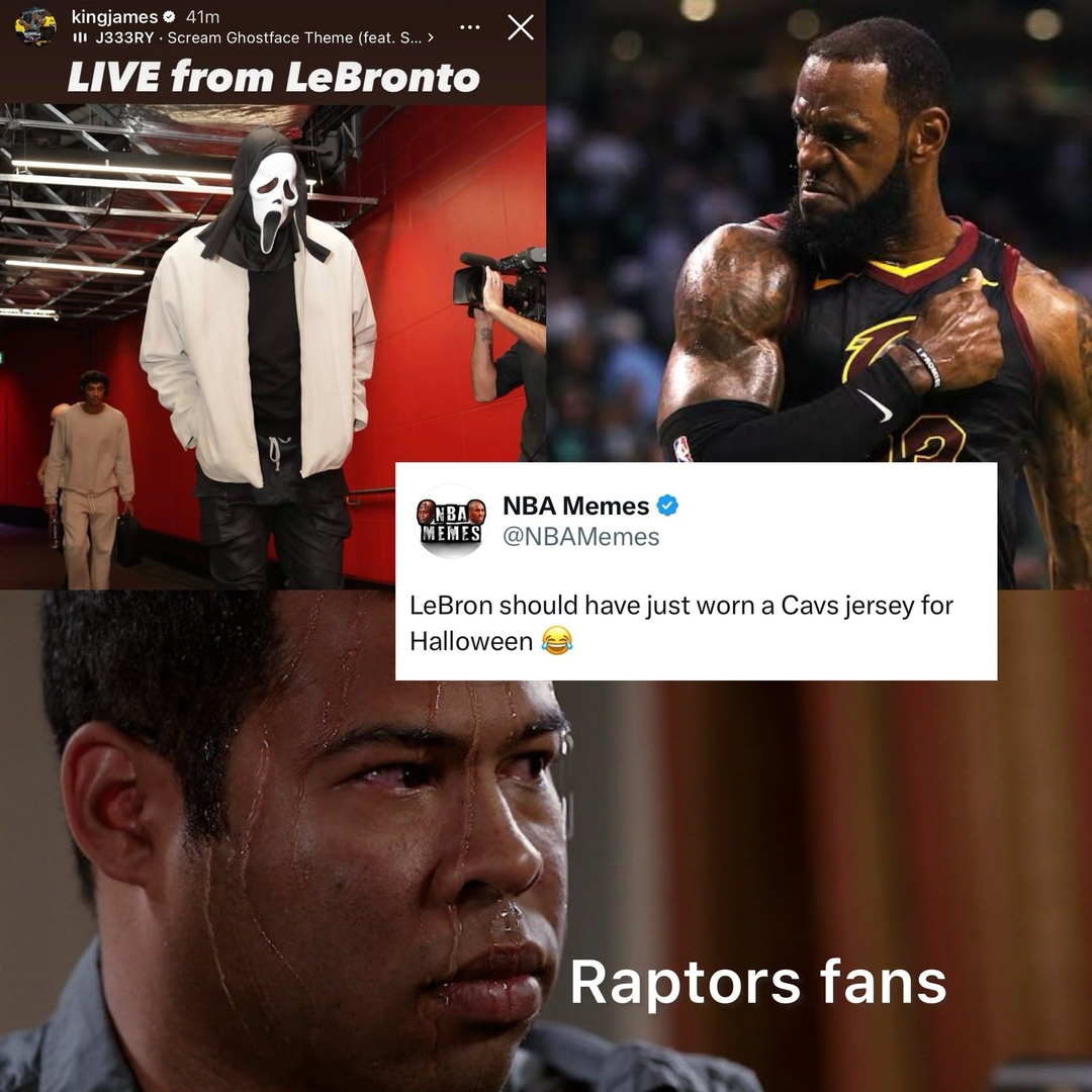 Lakers beating the Raptors by 25 at the half rn π
#LeBron #Lakers #Raptors #NBA #nbamemes