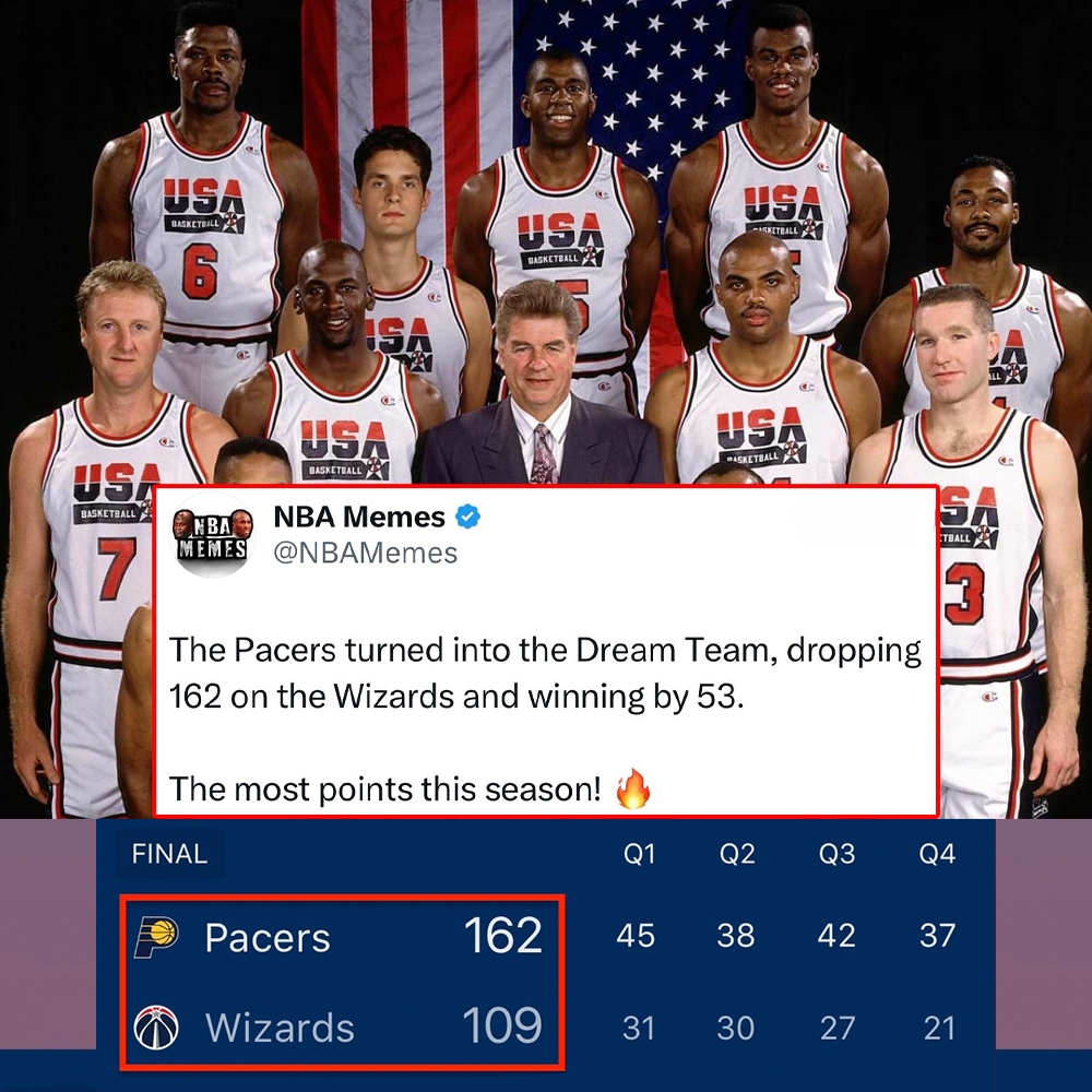 The Pacers took the Wizards to school. π
#pacers #nbamemes