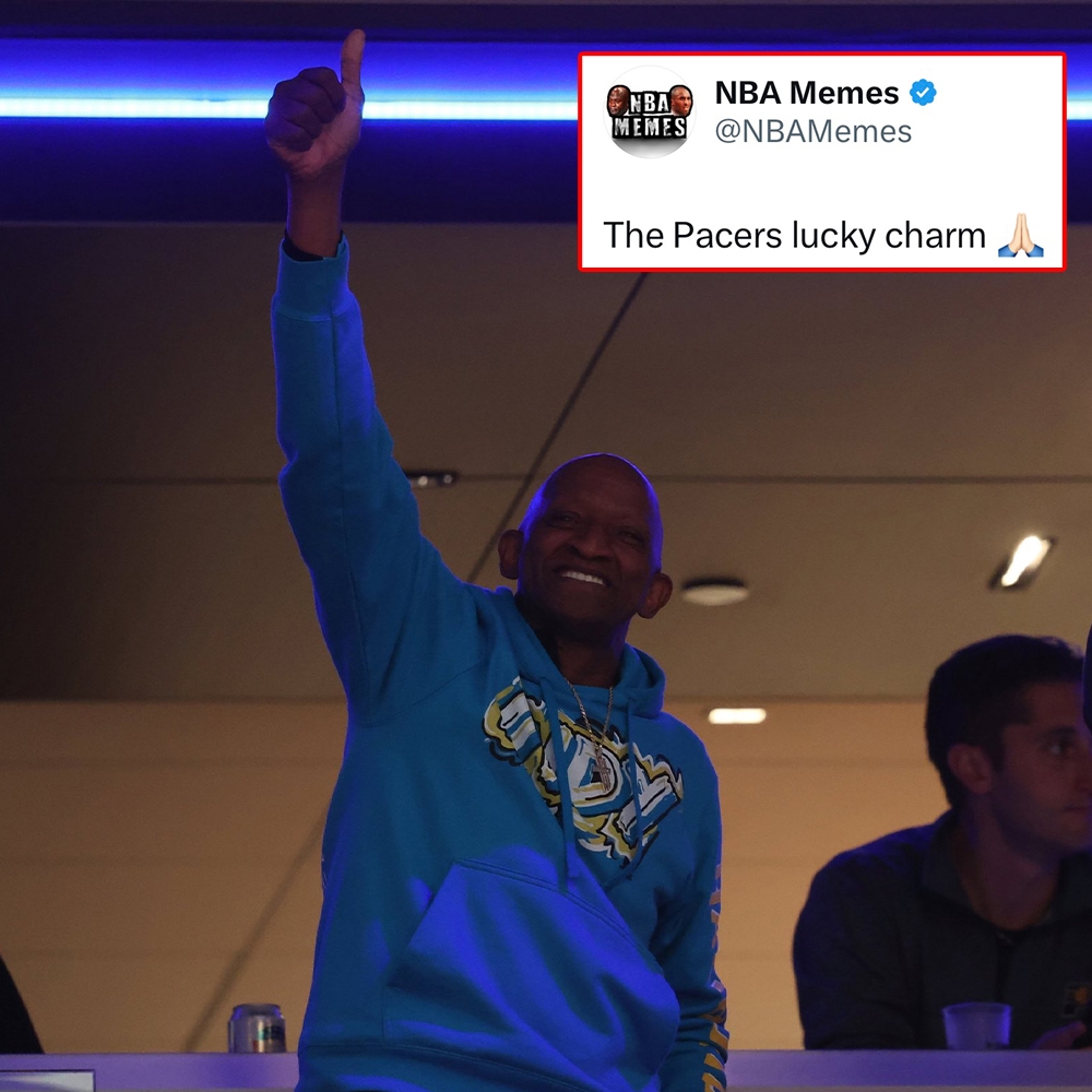 Tyrese turns it up when dadβs in the house.
#pacers #nbamemes