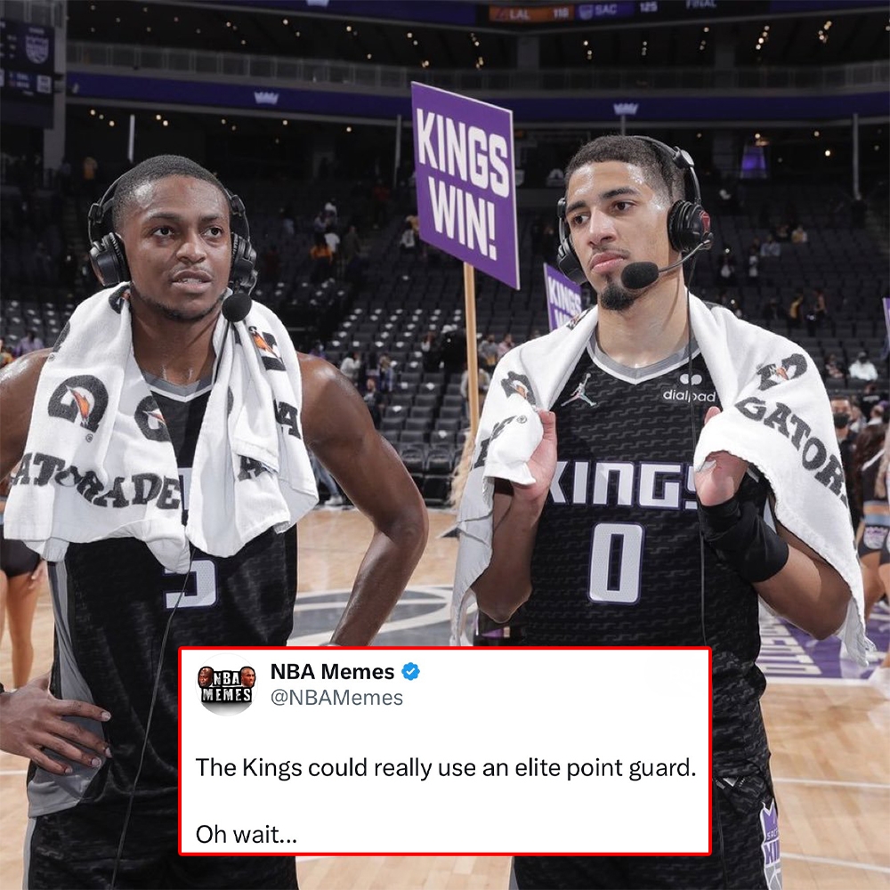 This is still crazy π
#kings #nbamemes