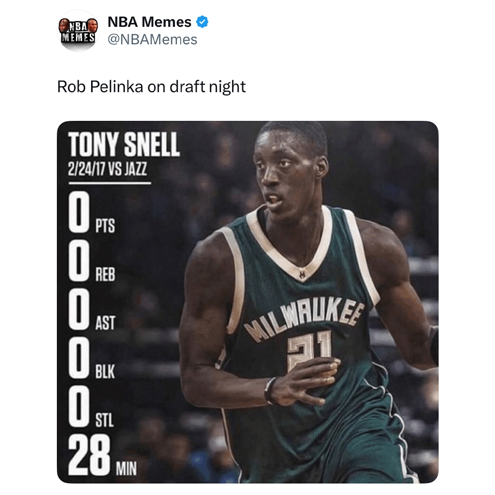 The Lakers draft night in a nutshell
#lakers #nbamemes