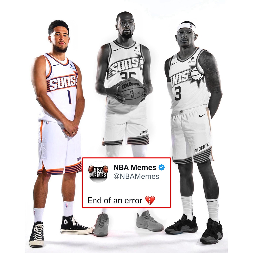 Suns fans expected a championship with this Big 3… 😫
#suns #nbamemes