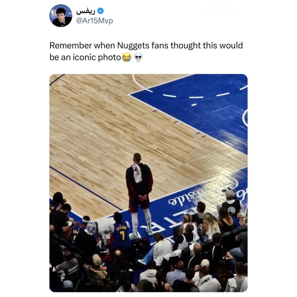 Nuggets fans haven't been the same since this moment. π
#nuggets #nbamemes