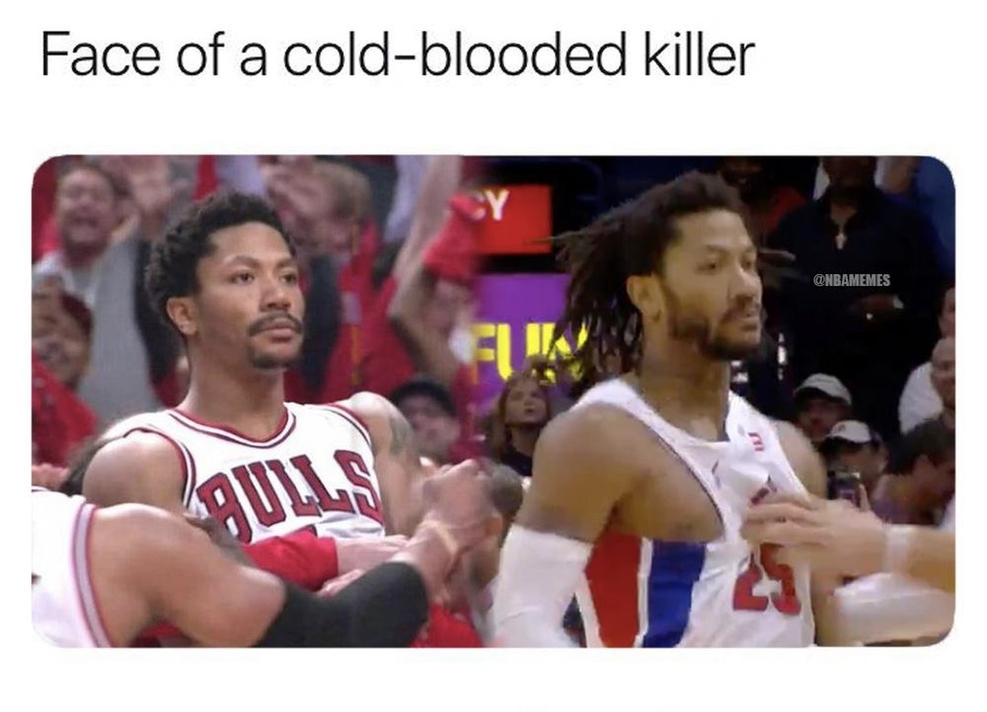 Derrick Rose with the game winner π₯ 
#nba #nbamemes #memes #basketball #pistons #detroitpistons #pistonsnation #derrickrose