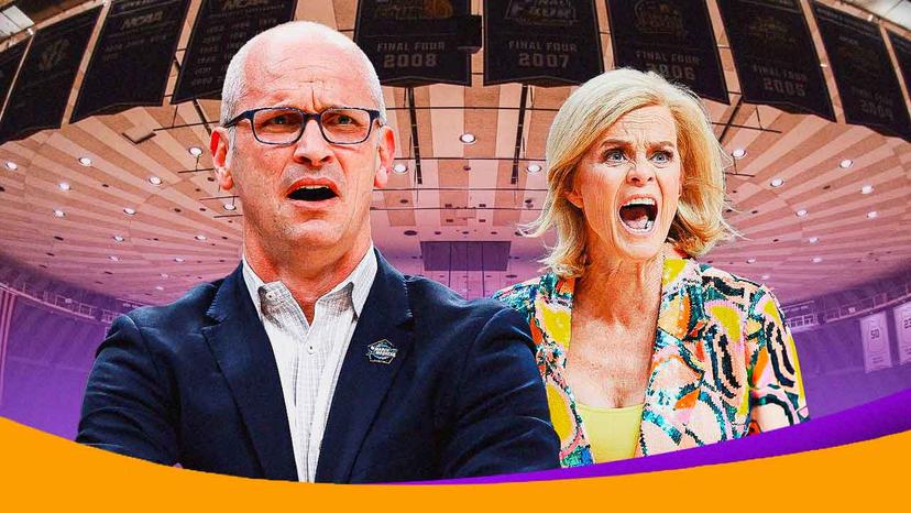 UConn’s Dan Hurley recalls an intense dinner with LSU women’s basketball HC Kim Mulkey