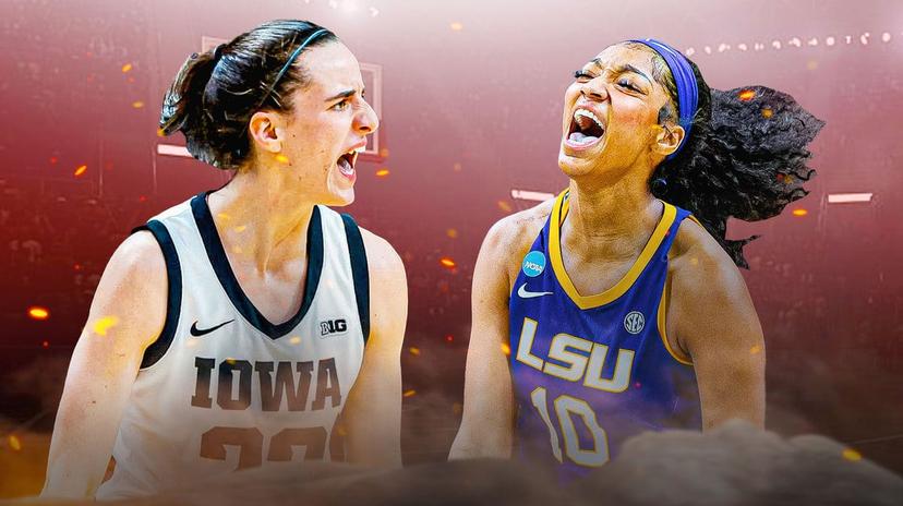 Caitlin Clark, Iowa women's basketball, Angel Reese, LSU women's basketball