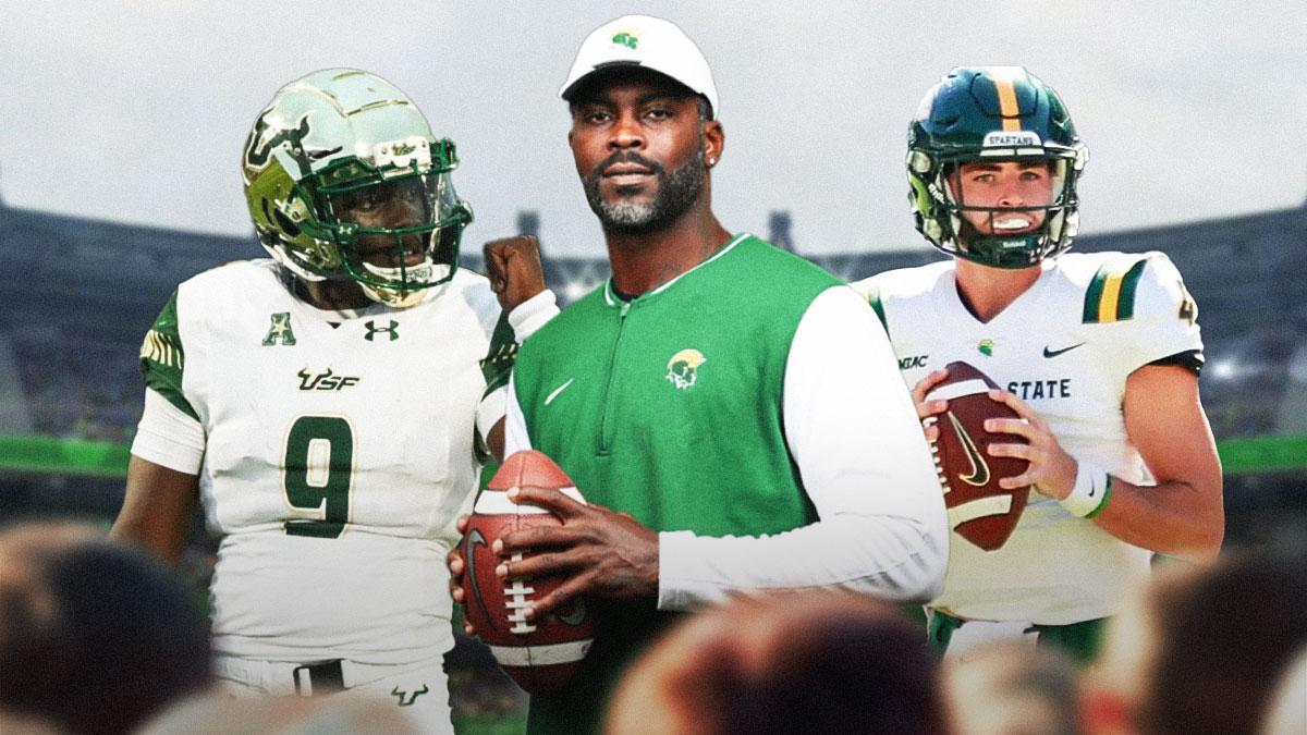 On the debut of his coach's show, Michael Vick reveals who will start at quarterback for Norfolk State in their Towson matchup.