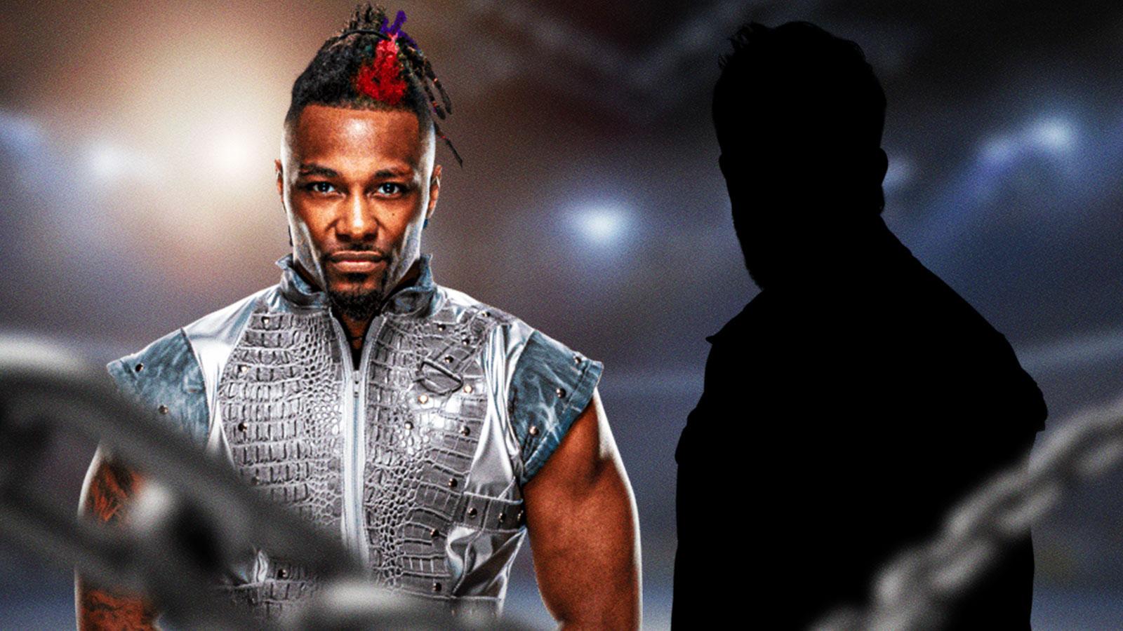 AEW star Swerve Strickland with Kyle O'Reilly