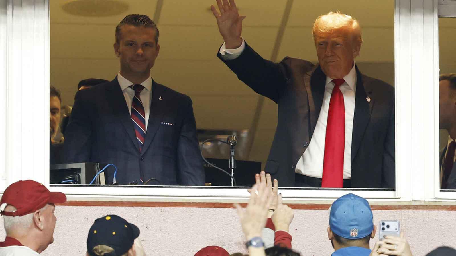 Donald Trump makes surprise appearance on Pat McAfee Show