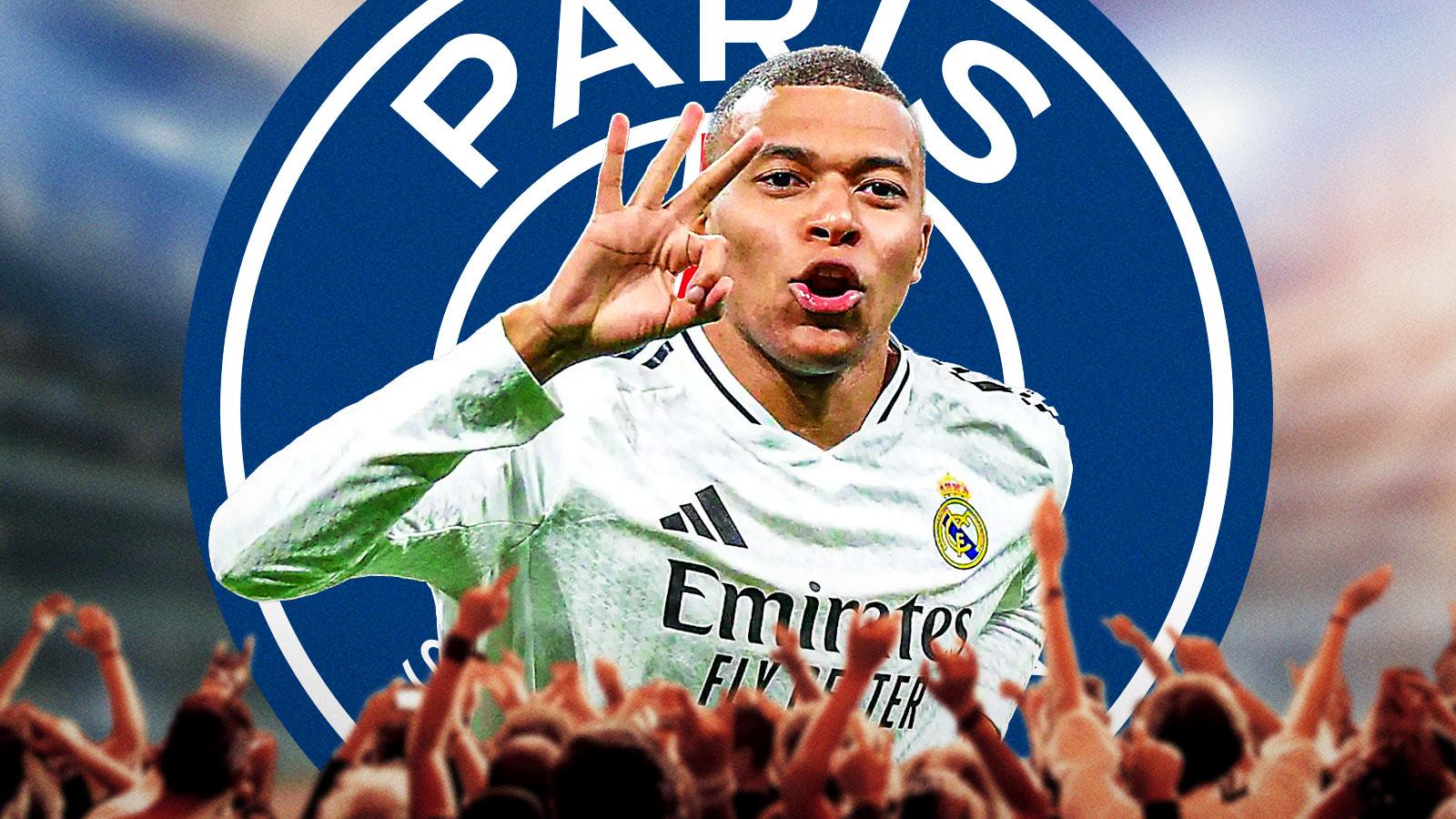 Real Madrid star and former PSG player Kylian Mbappé