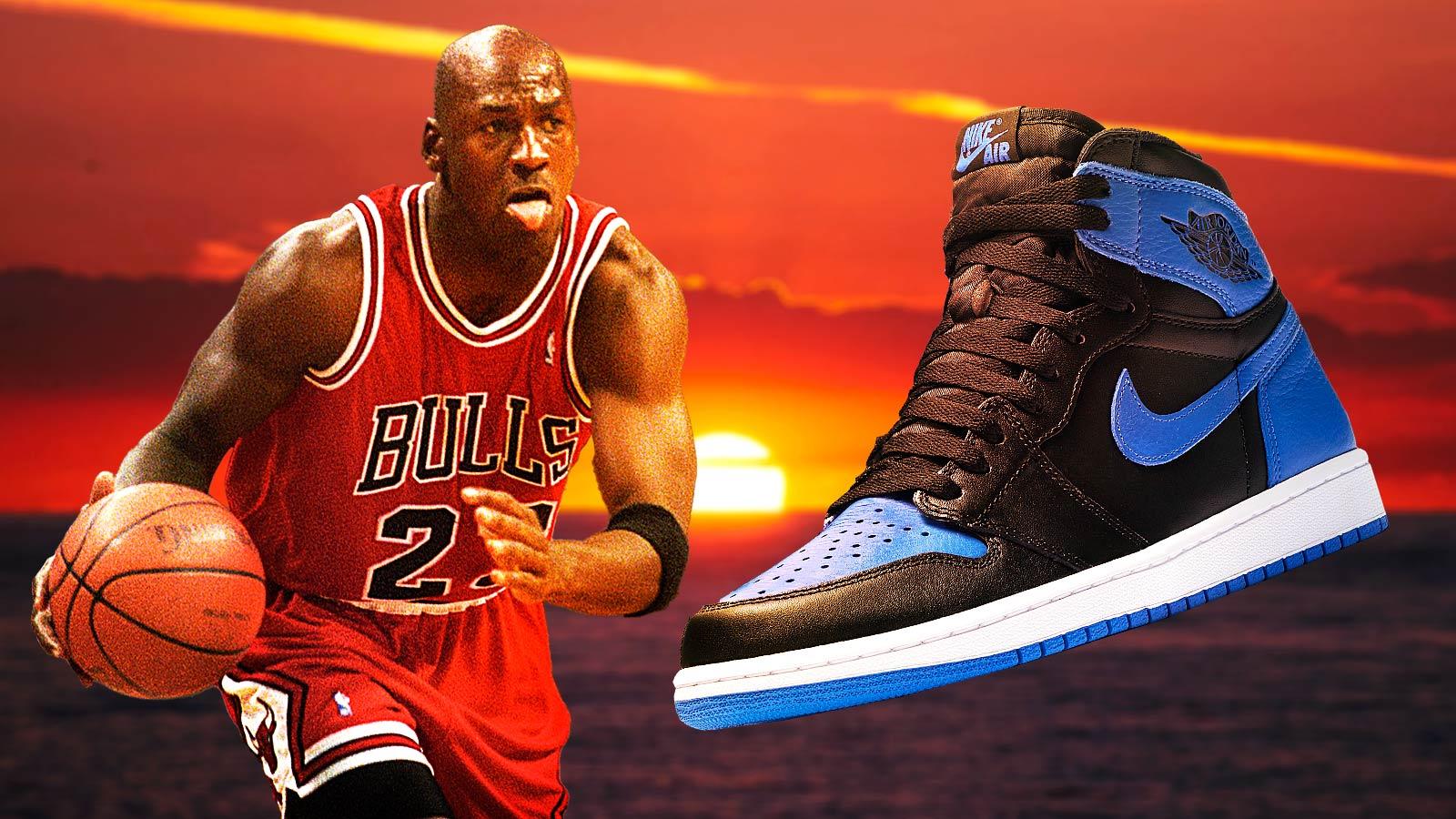 Air Jordan 1 Royal, Michael Jordan, Air Jordan release