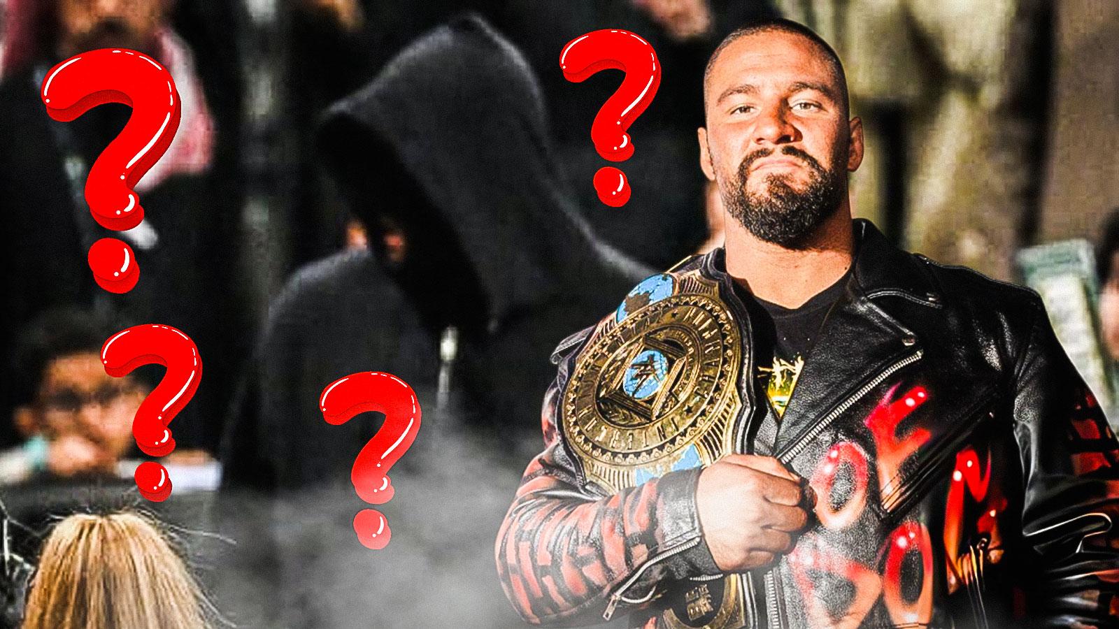 Bron Breakker with his mystery attacker