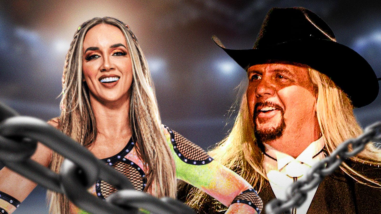 WWE star Chelsea Green and producer Michael Hayes, who are both featured in Unreal Season 2.